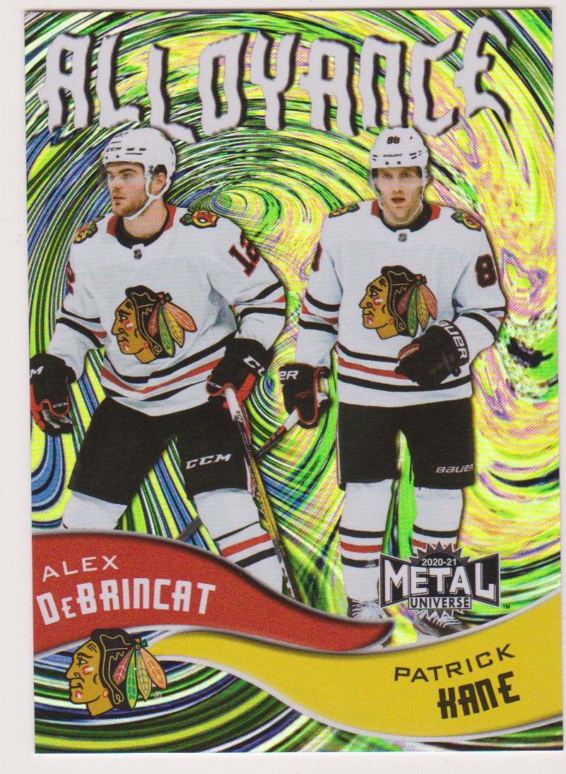 2020-21 Metal Universe Alloyance #AL15 Patrick Kane... (image for) 2020-21 Metal Universe Alloyance #AL15 Patrick Kane...